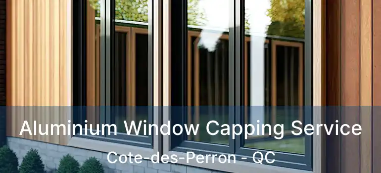 Aluminium Window Capping Service Cote-des-Perron - QC