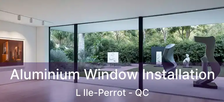 Aluminium Window Installation L Ile-Perrot - QC