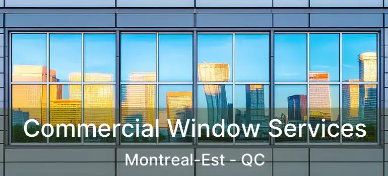 Commercial Window Services Montreal-Est - QC