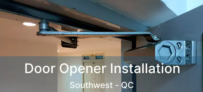 Door Opener Installation Southwest - QC
