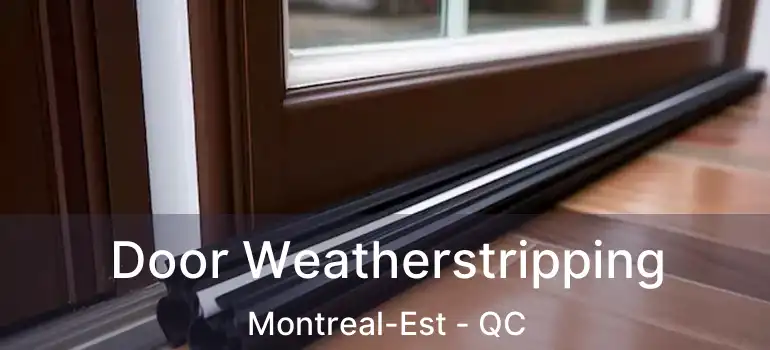 Door Weatherstripping Montreal-Est - QC