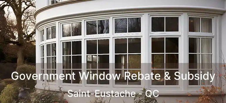 Government Window Rebate & Subsidy Saint-Eustache - QC