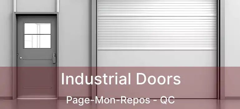 Industrial Doors Page-Mon-Repos - QC