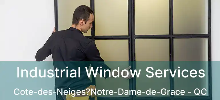 Industrial Window Services Cote-des-Neiges?Notre-Dame-de-Grace - QC