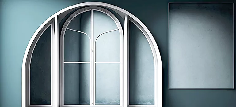 Quarter Arch Window Customization in Cap-Saint-Martin, Quebec