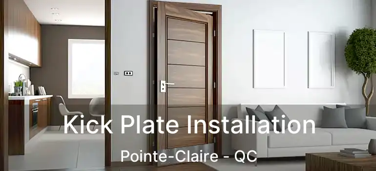 Kick Plate Installation Pointe-Claire - QC