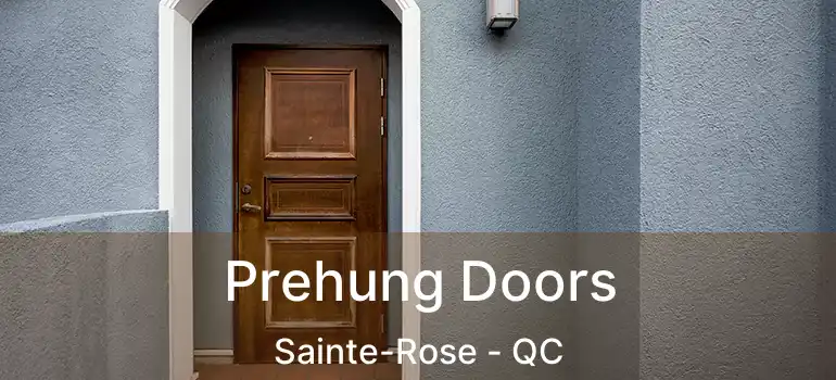 Prehung Doors Sainte-Rose - QC