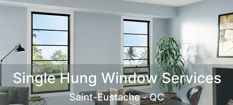 Single Hung Window Services Saint-Eustache - QC