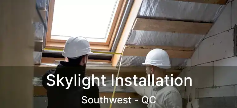 Skylight Installation Southwest - QC