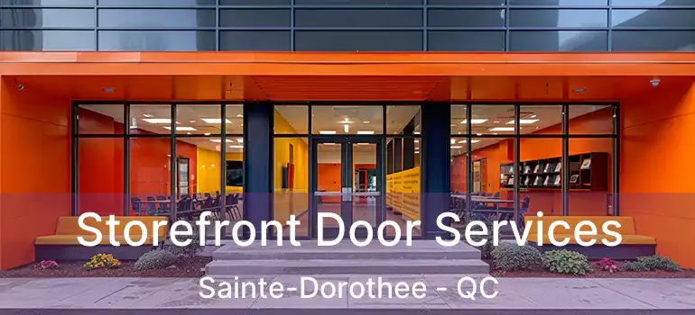 Storefront Door Services Sainte-Dorothee - QC