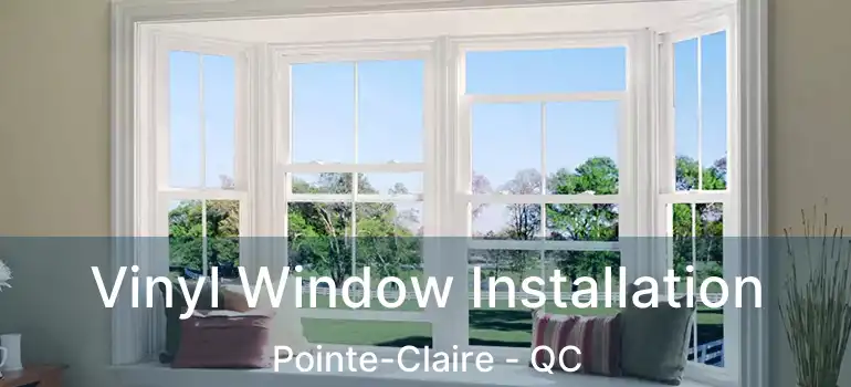 Vinyl Window Installation Pointe-Claire - QC