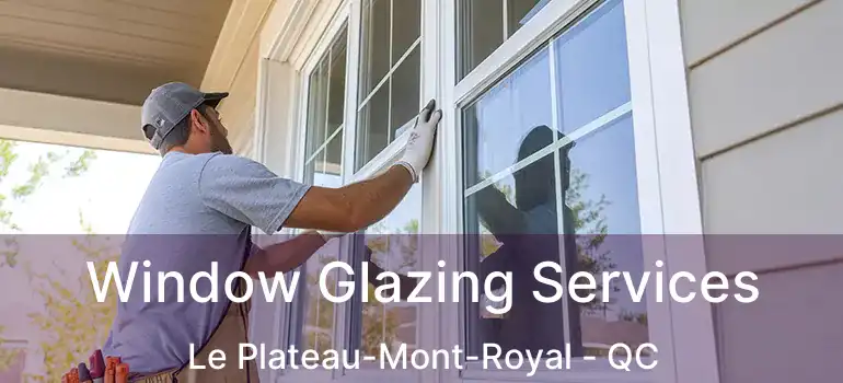 Window Glazing Services Le Plateau-Mont-Royal - QC
