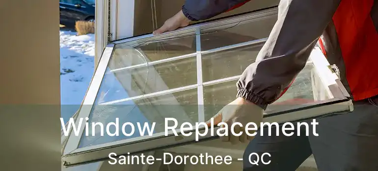 Window Replacement Sainte-Dorothee - QC