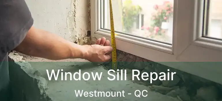 Window Sill Repair Westmount - QC